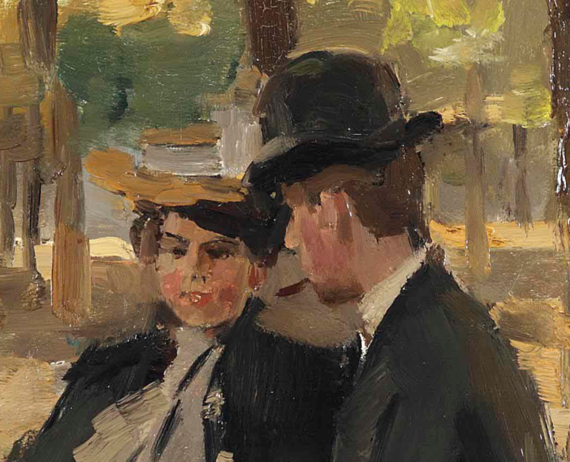 Isaac Israëls Fine Art Print, An afternoon in the Bois de Boulogne, Paris