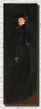 Anita Ready for a Ride, Alice Pike Barney Fine Art Print