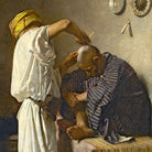 Leon Bonnat Fine Art Print : An Oriental Barbershop