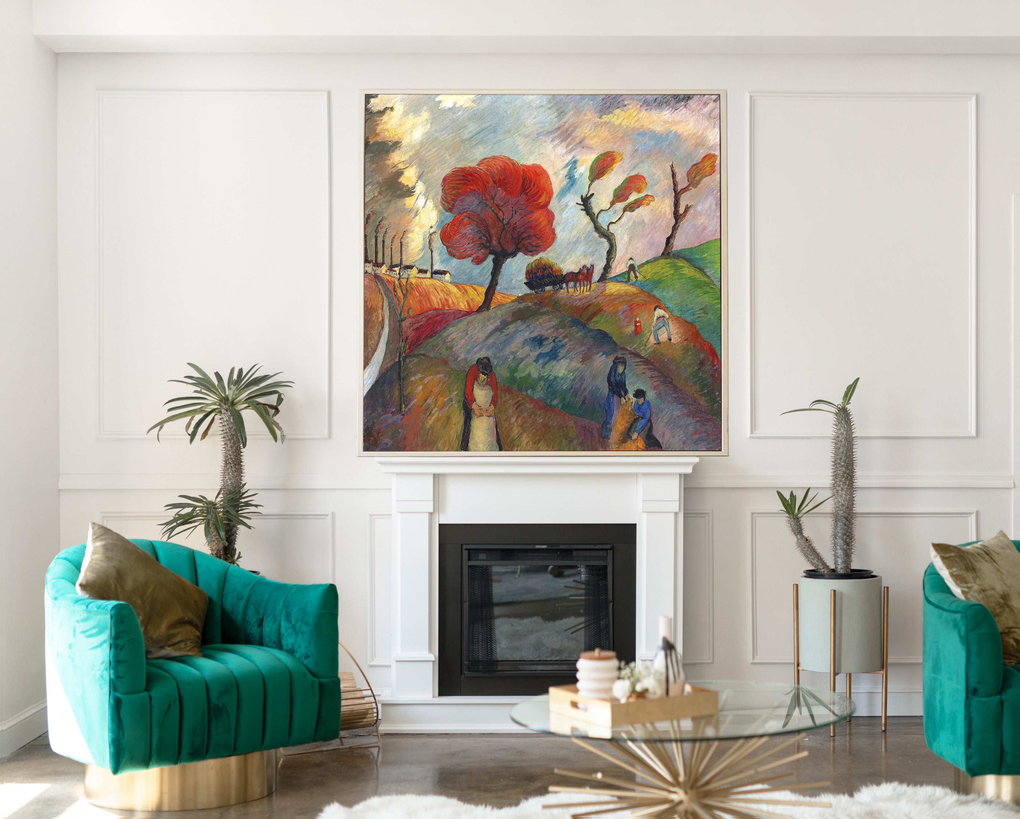 Ant Hill, Marianne von Werefkin Fine Art Print