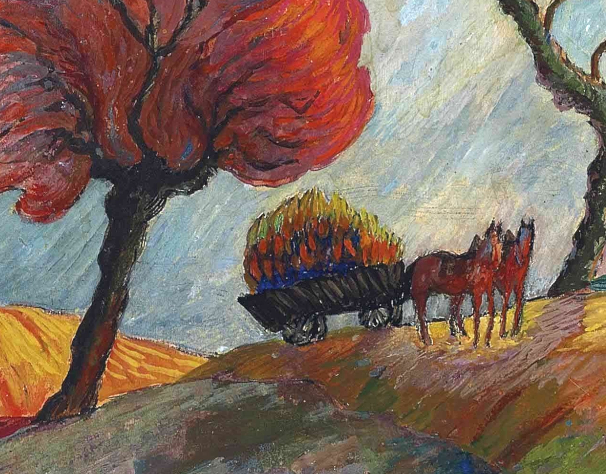 Ant Hill, Marianne von Werefkin Fine Art Print