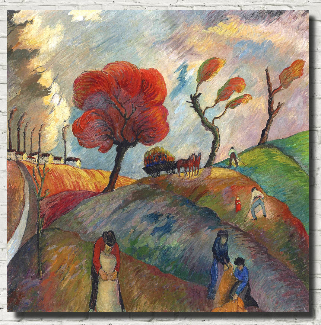 Ant Hill, Marianne von Werefkin Fine Art Print
