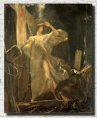 Nikolaos Gyzis Fine Art Print, Archangel