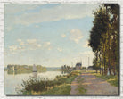Claude Monet Fine Art Print, Argenteuil River Seine