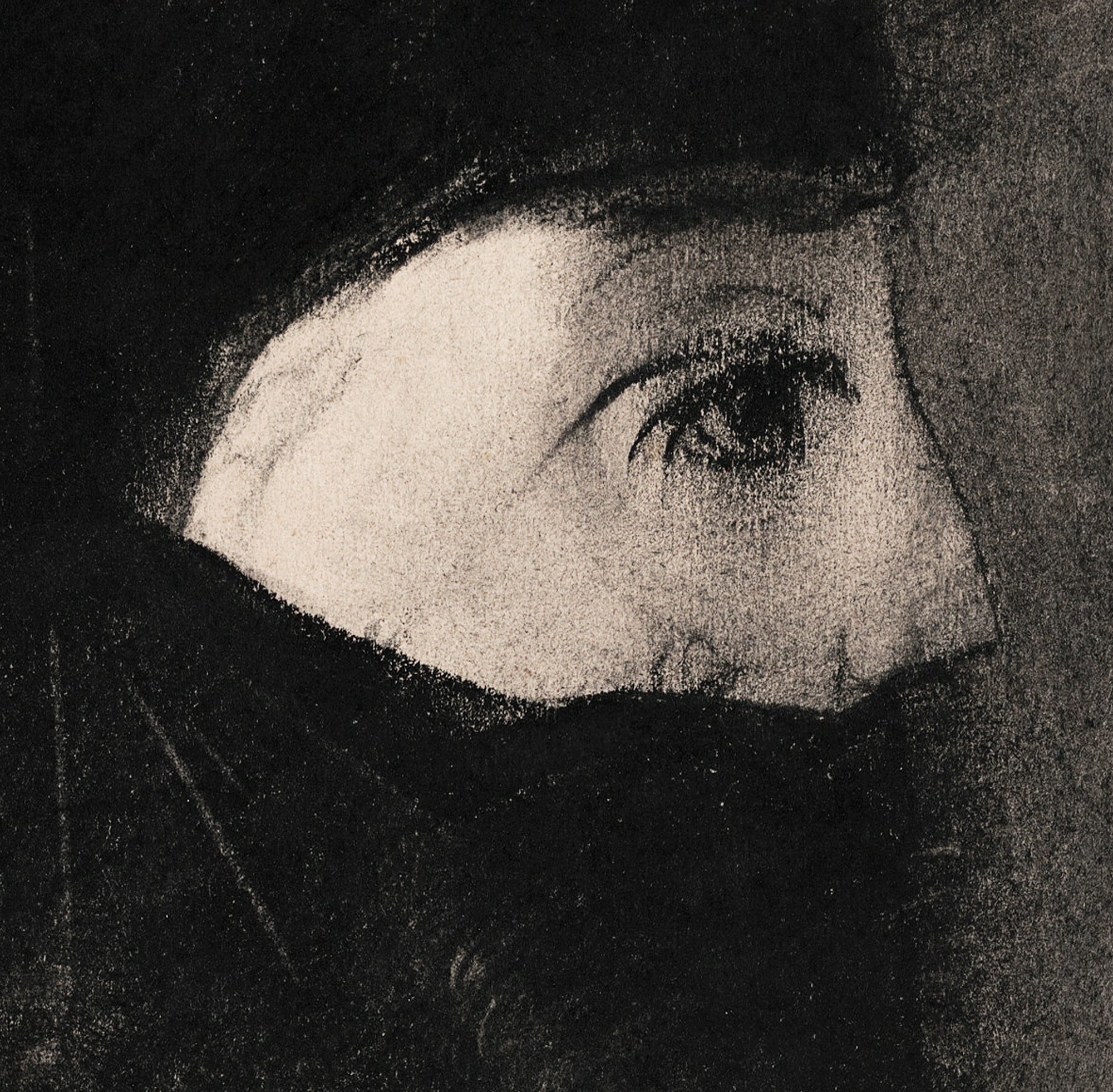 Armor, Female Warrior, Odilon Redon Fine Art Print