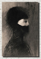 Armor, Female Warrior, Odilon Redon Fine Art Print