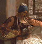 Jean-Léon Gérôme Fine Art Print : Arnaut fumant