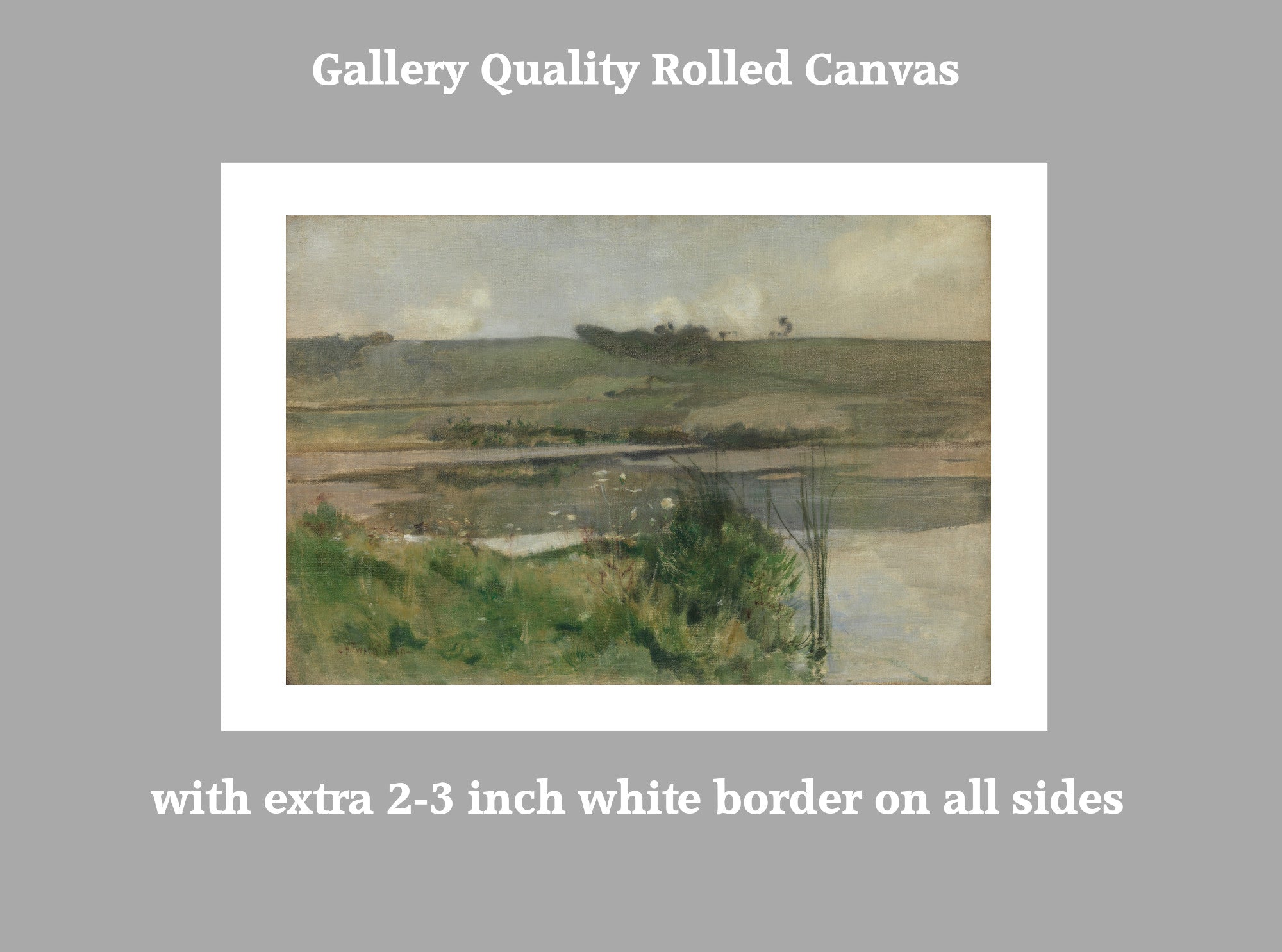 Arques-la-Bataille (1884), John Henry Twachtman
