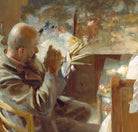 John Singer Sargent Fine Art Print, Artist in his Studio