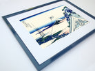 36 Views of Mount Fuji, Asakusa Honganji Temple, Katsushika Hokusai, Japanese Print