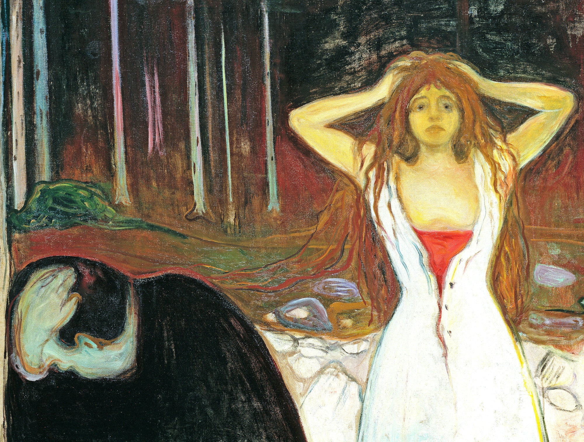 Edvard Munch Fine Art Print, Ashes