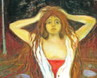 Edvard Munch Fine Art Print, Ashes