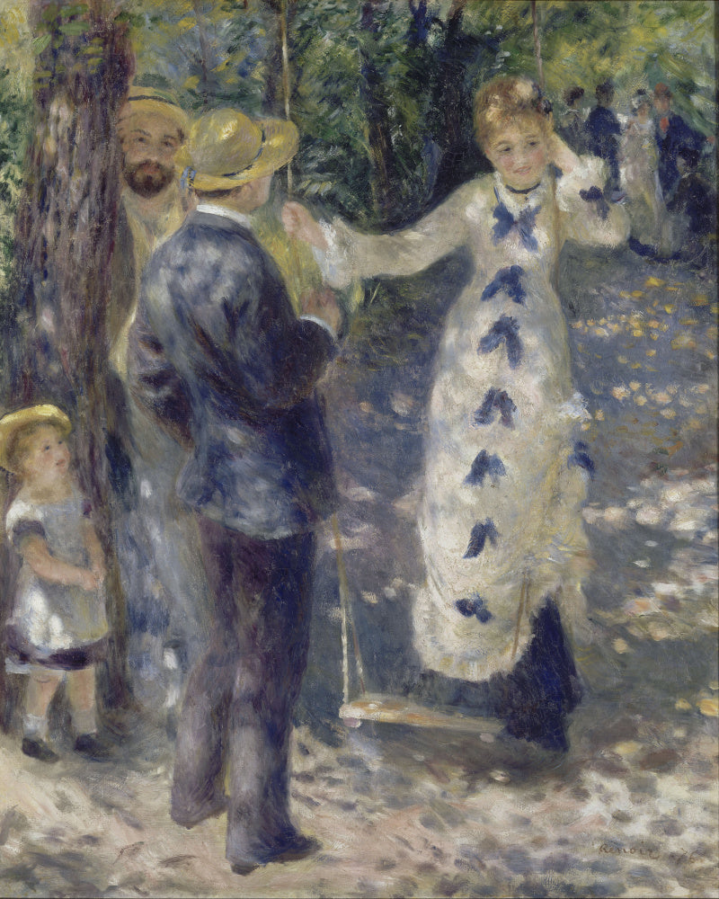 The Swing Renoir, Impressionist Fine Art Print