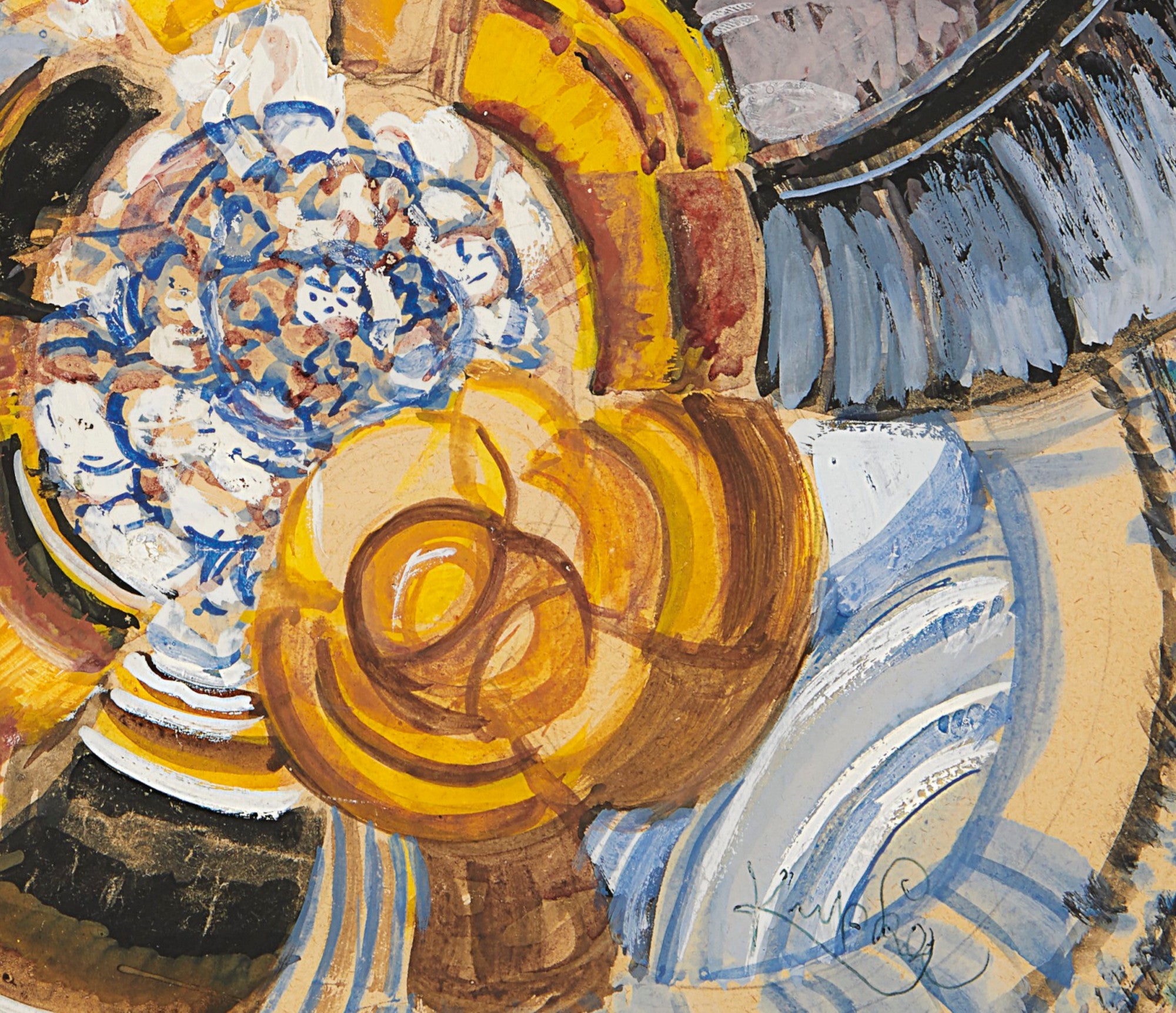 Frantisek Kupka Fine Art Print, Autour d'un point