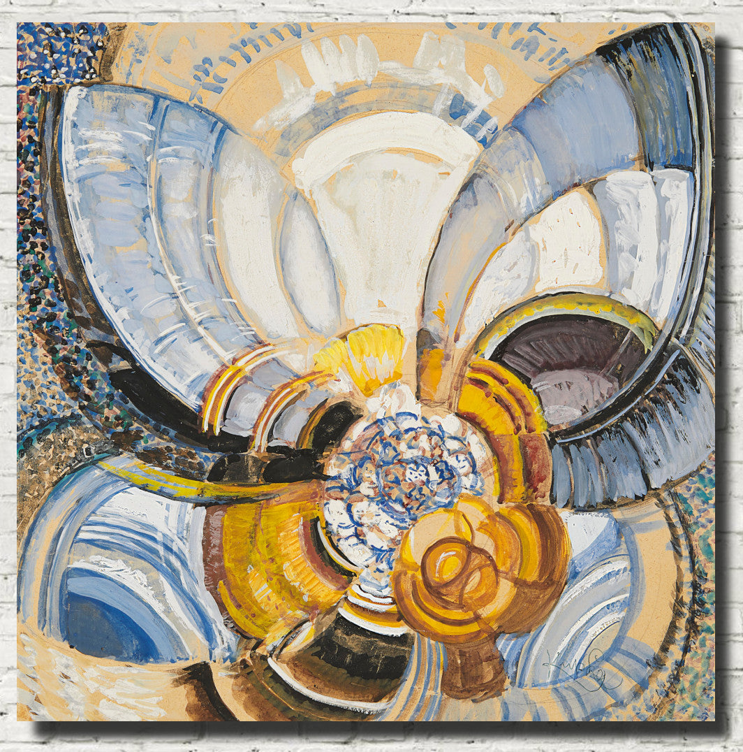 Frantisek Kupka Fine Art Print, Autour d'un point