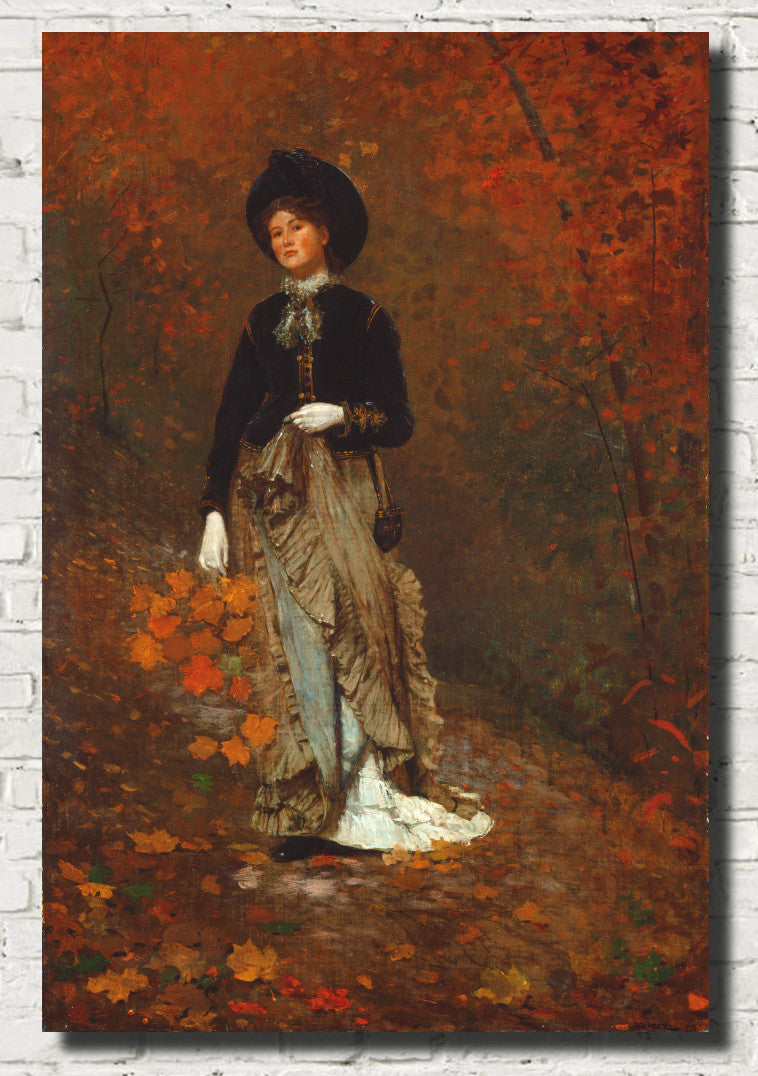 Winslow Homer Fine Art Print :  Autumn