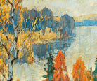Konstantin Gorbatov Fine Art Print, Autumn Landscape