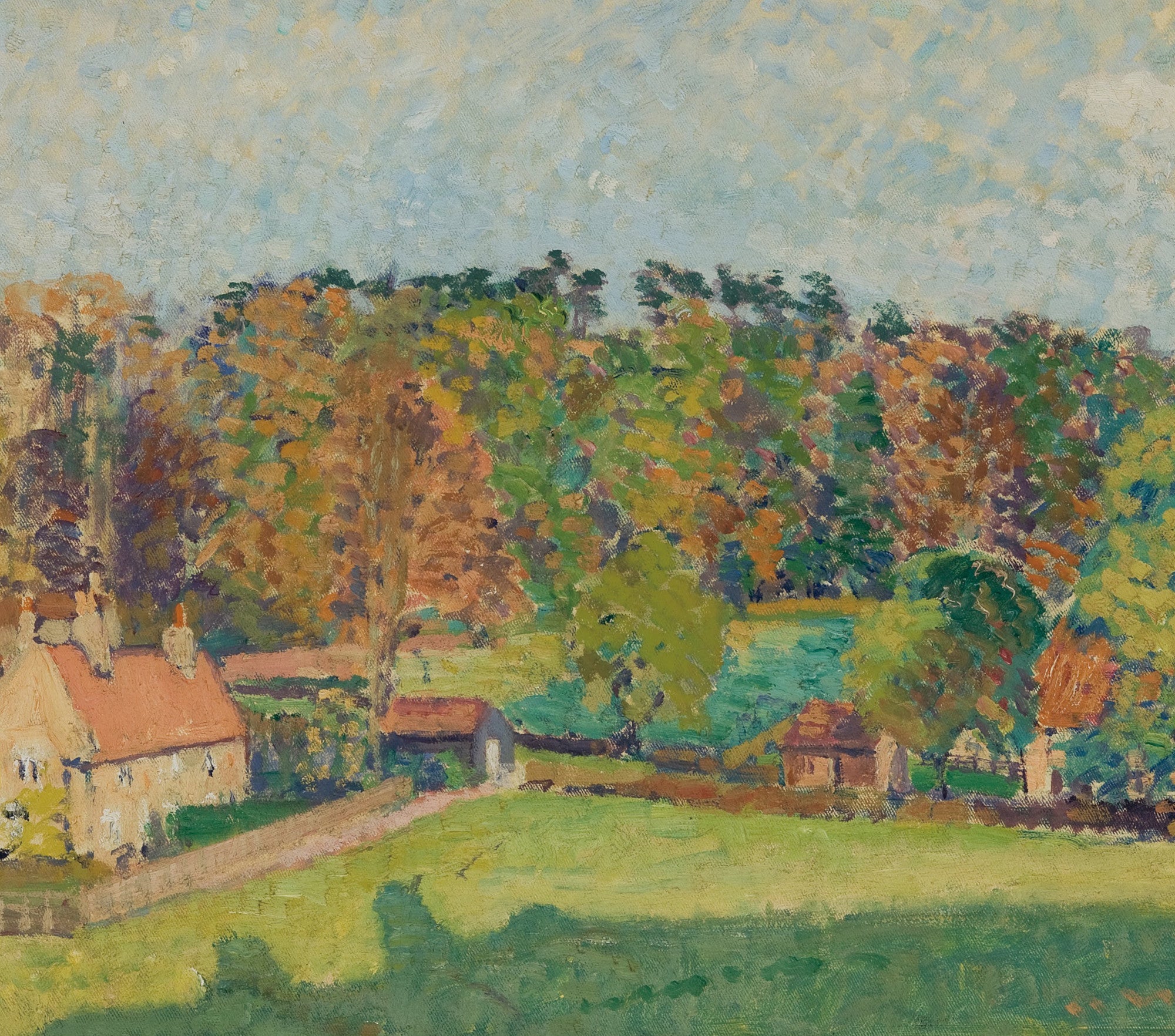 Spencer Gore Post-Impressionist Fine Art Print, Autumn, Sussex
