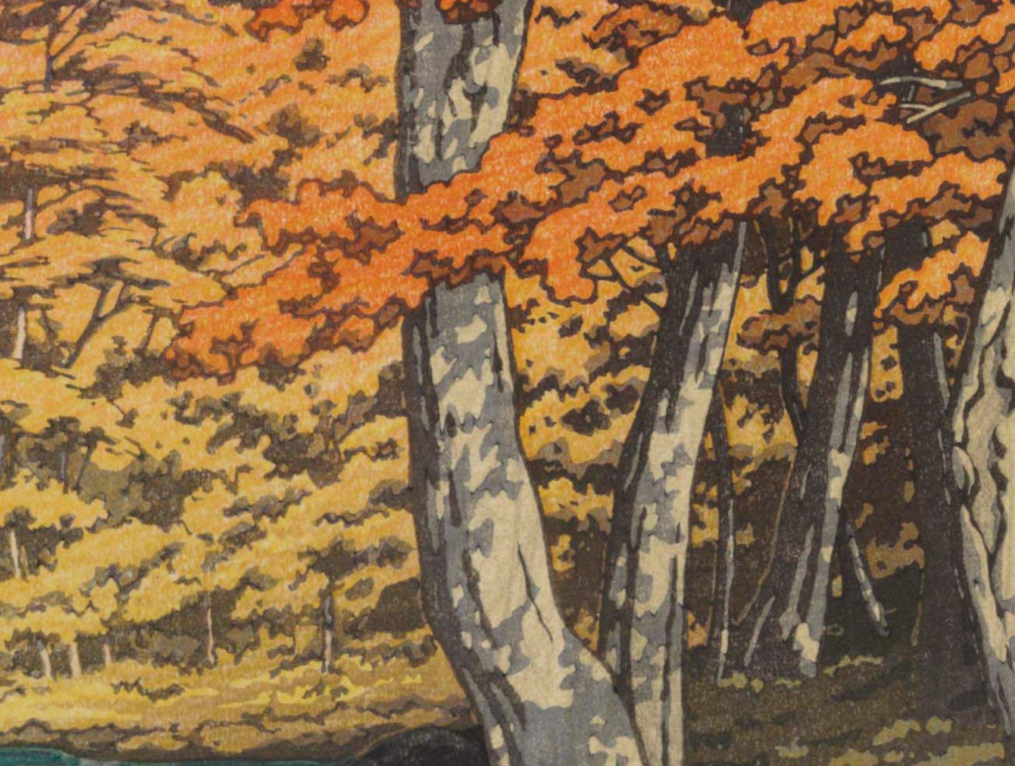 Autumn at Oirase, Hasui Kawase, Japanese Art Print