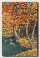 Autumn at Oirase, Hasui Kawase, Japanese Art Print