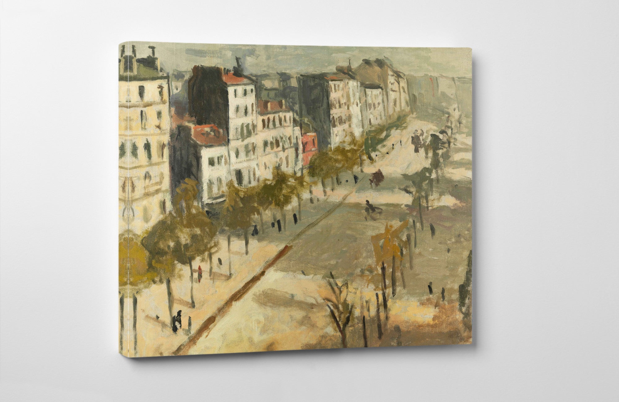 Avenue de Versailles, Albert Marquet, Paris Cityscape