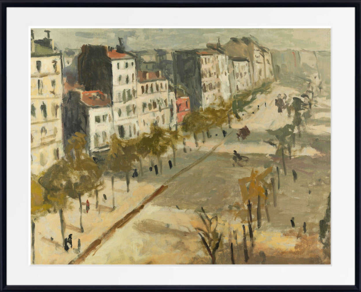 Avenue de Versailles, Albert Marquet, Paris Cityscape