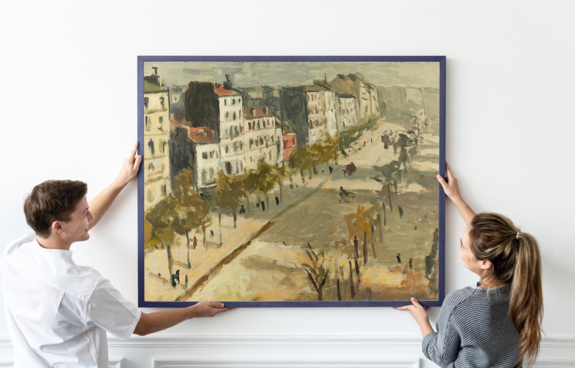 Avenue de Versailles, Albert Marquet, Paris Cityscape