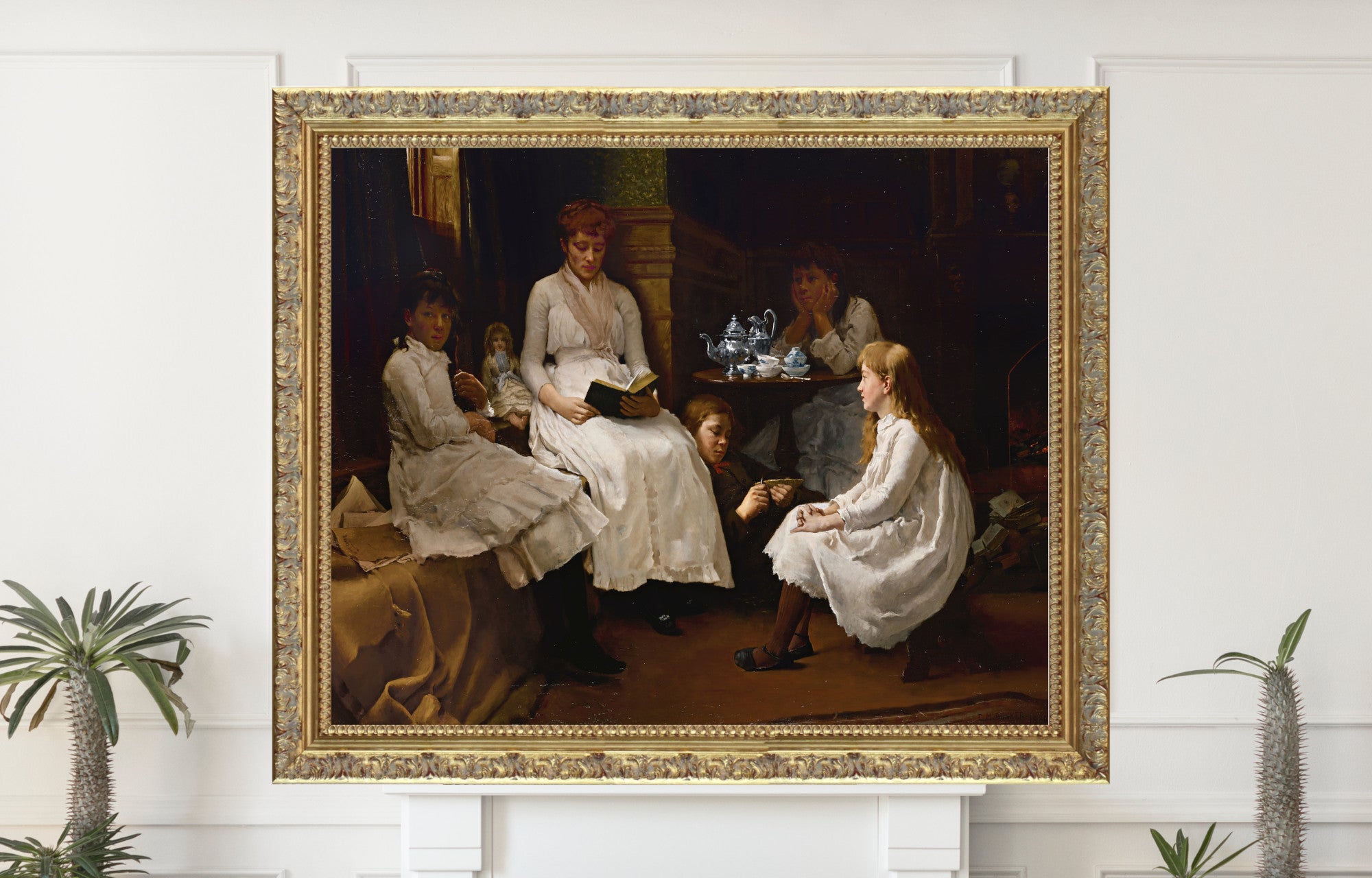 A winter's tale of Sprites and Goblins (1886), Dennis Miller Bunker