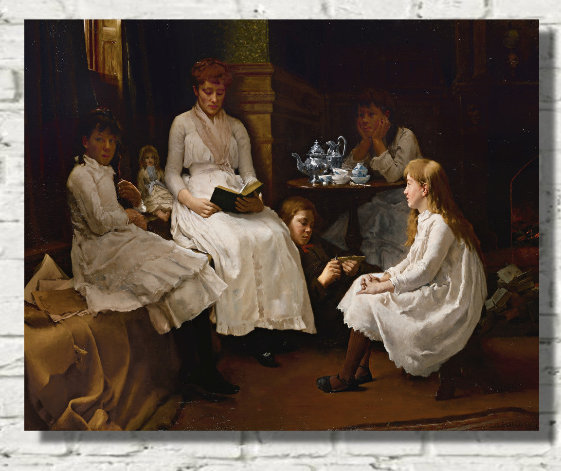 A winter's tale of Sprites and Goblins (1886), Dennis Miller Bunker