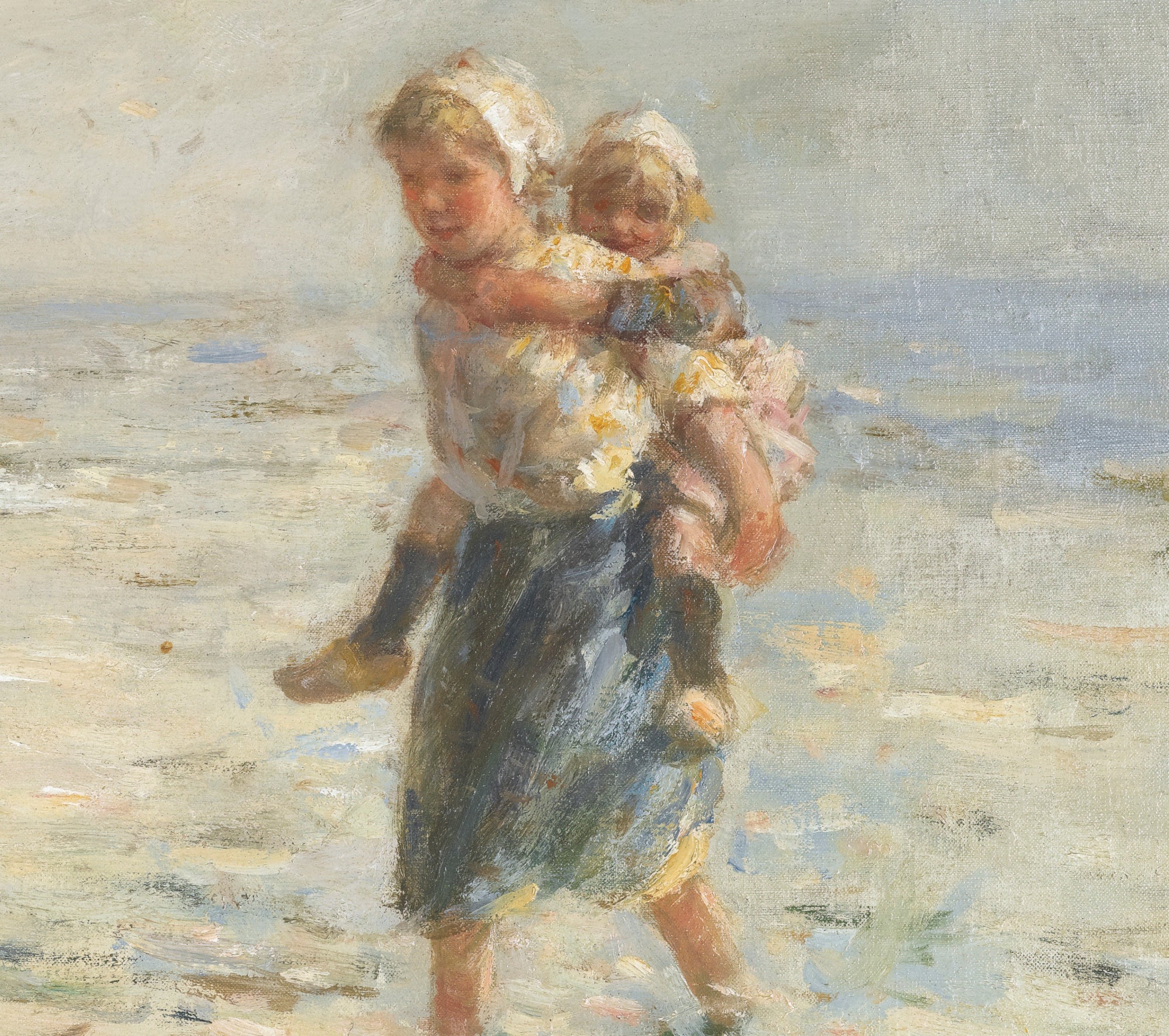 Robert Gemmell Hutchison Fine Art Print, By the Shore