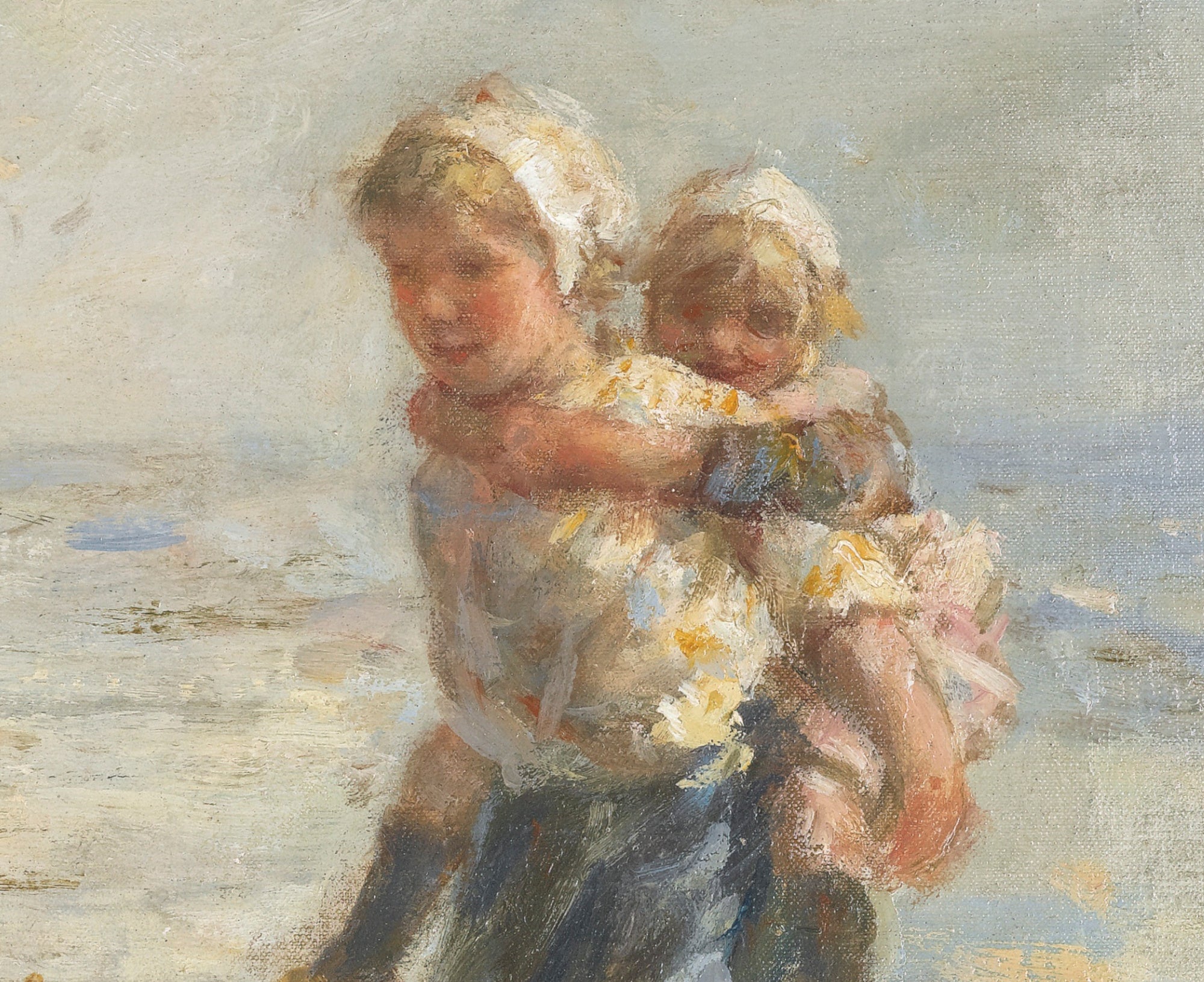 Robert Gemmell Hutchison Fine Art Print, By the Shore