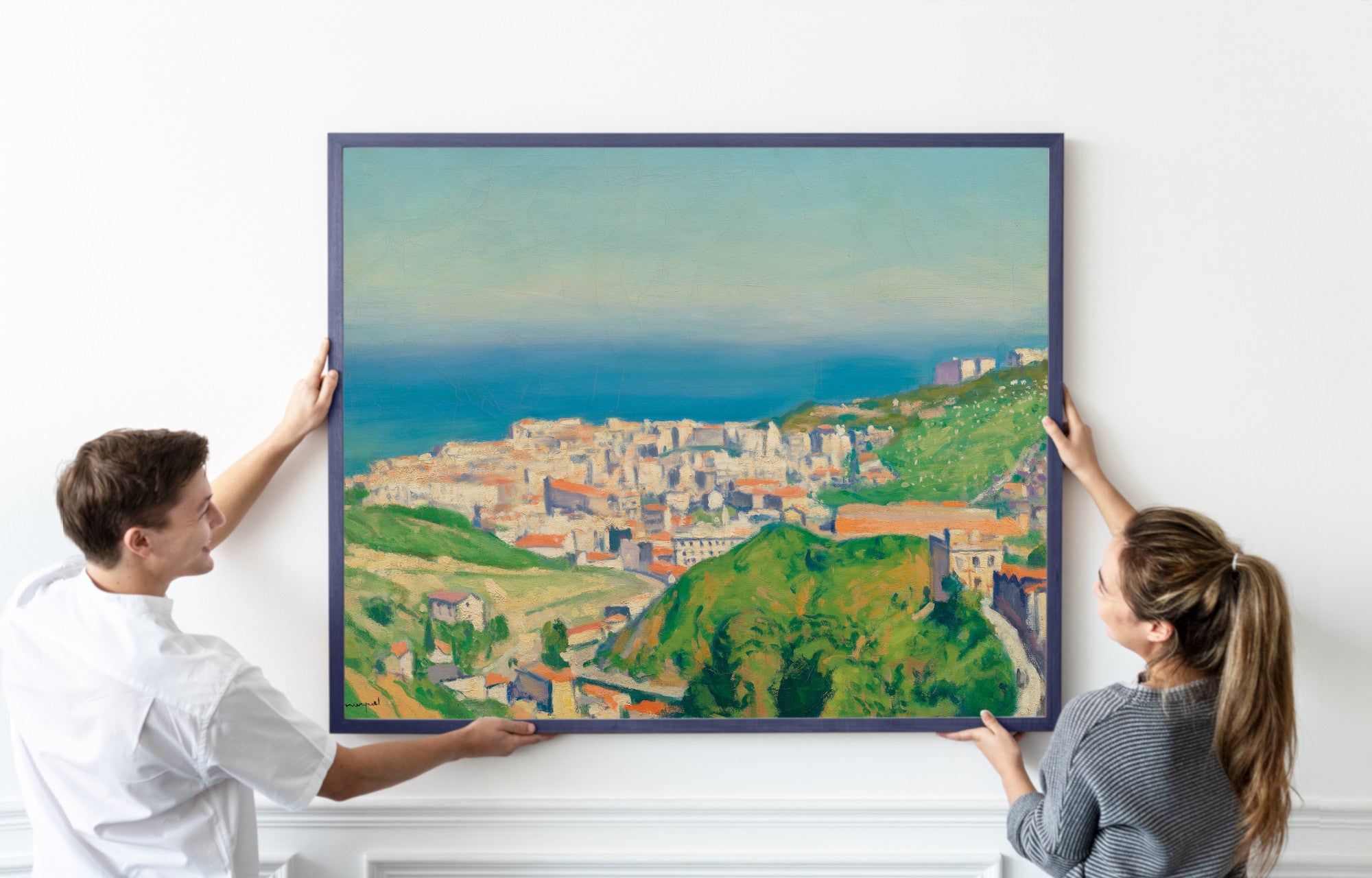 Bab-el-Oued au soleil, Albert Marquet, Algiers Coastal Landscape