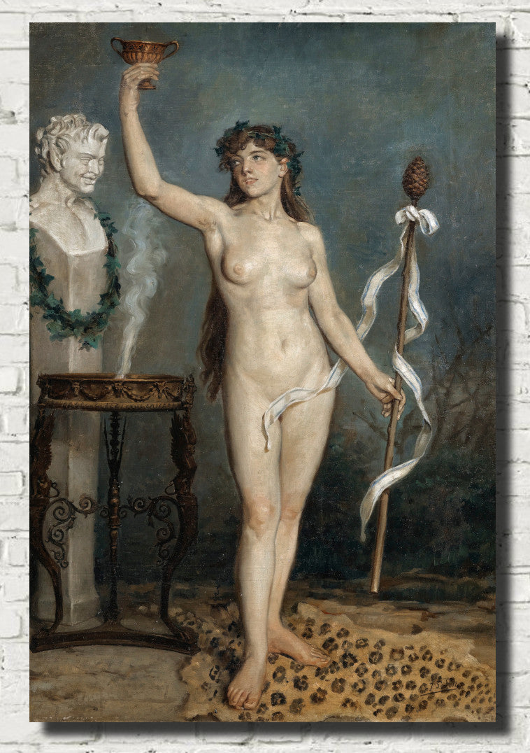 Bacante, Joaquín Sorolla Fine Art Print