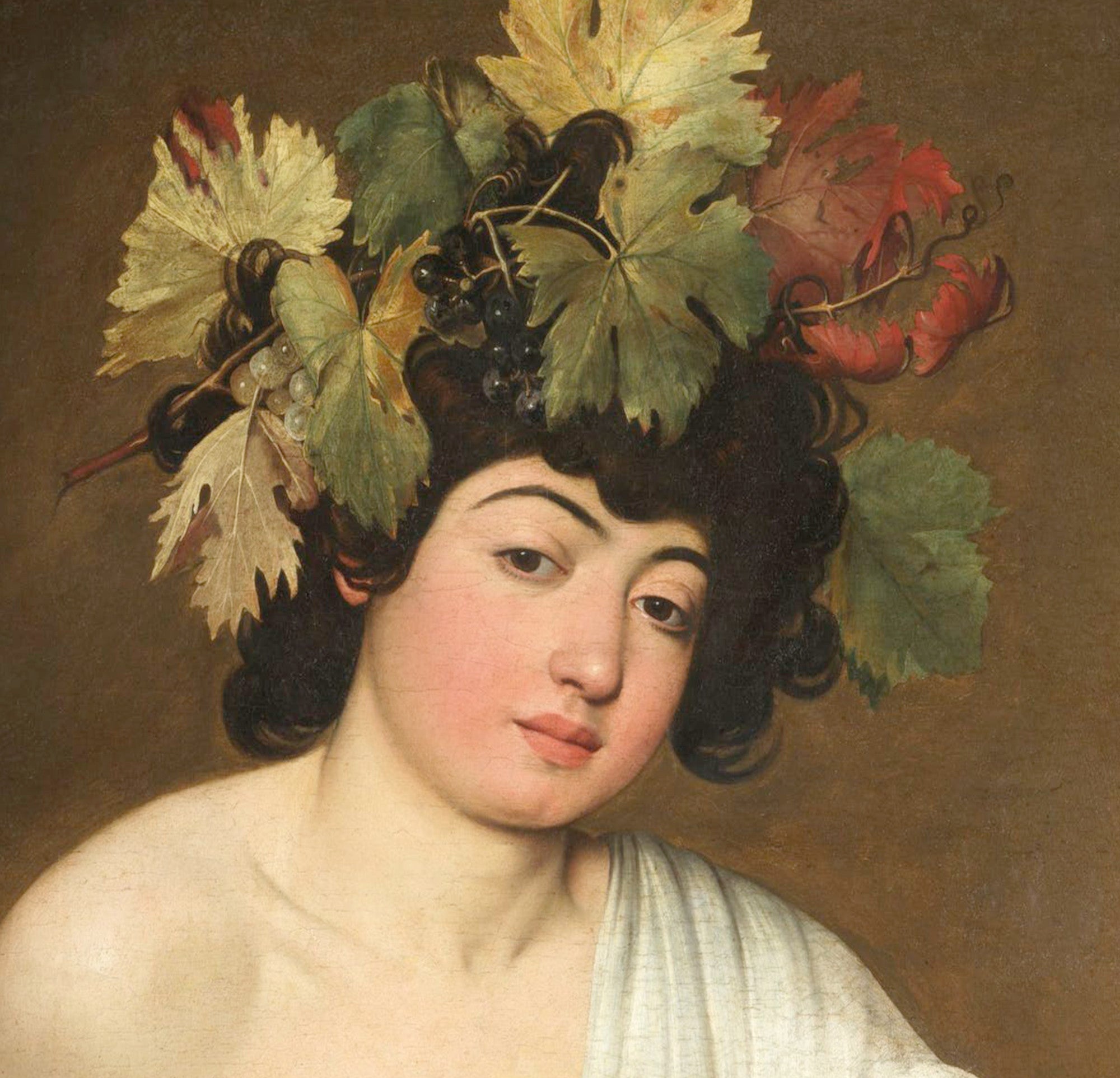 Caravaggio Baroque Fine Art Print, Bacchus