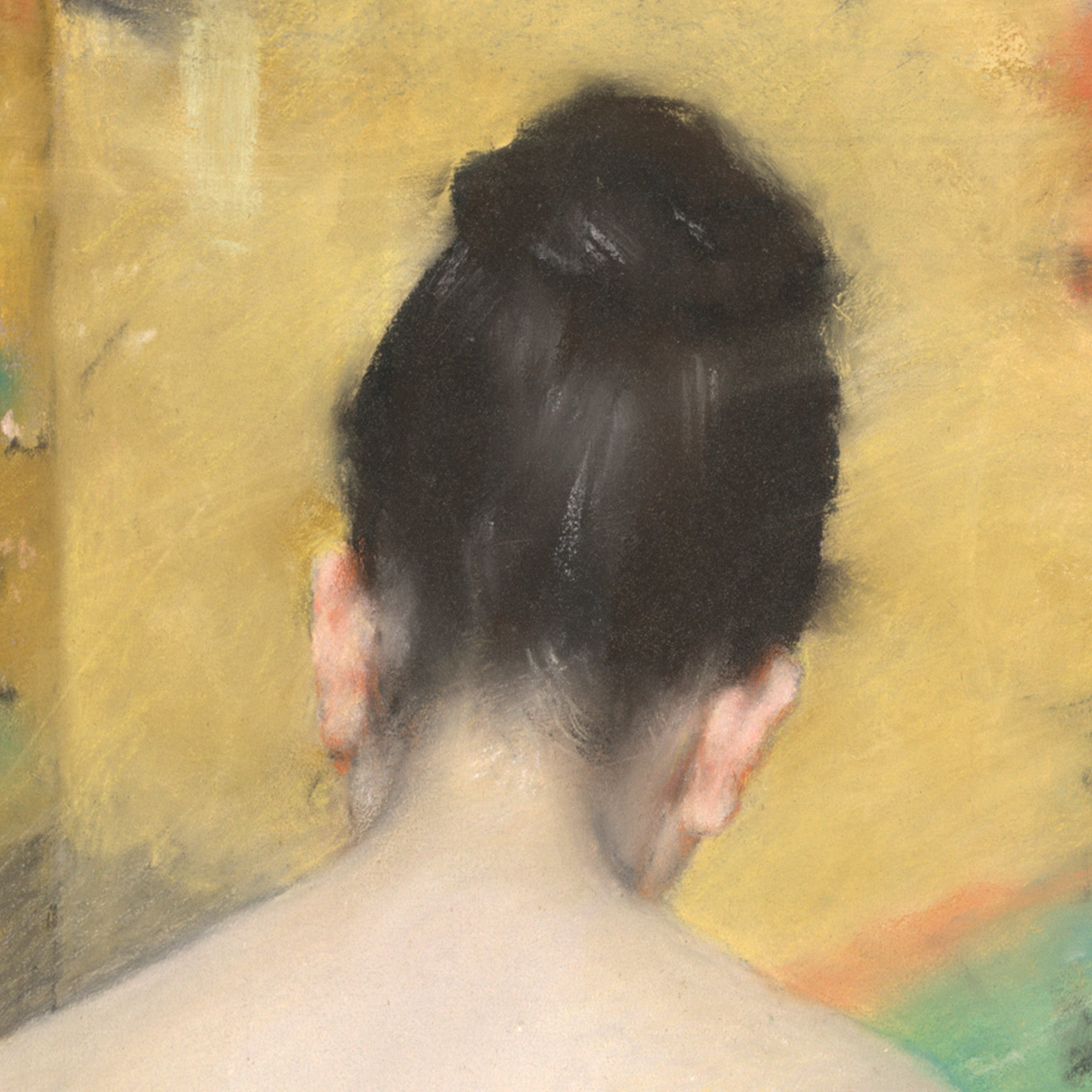 William Merritt Chase Fine Art Print, Back of a Nude