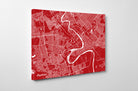 Baghdad City Street Map Print Custom Map Poster - OnTrendAndFab