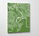 Baghdad City Street Map Print Custom Map Poster - OnTrendAndFab