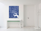Baltimore City Street Map Print Feature Wall Art Poster