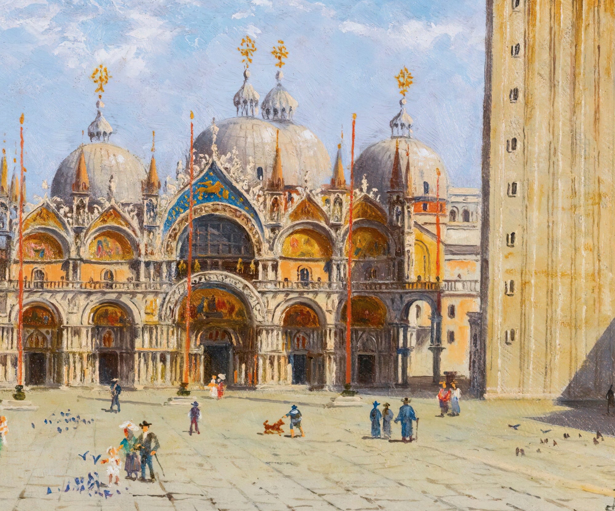 Basilica Di San Marco,  Antonietta Brandeis Fine Art Print