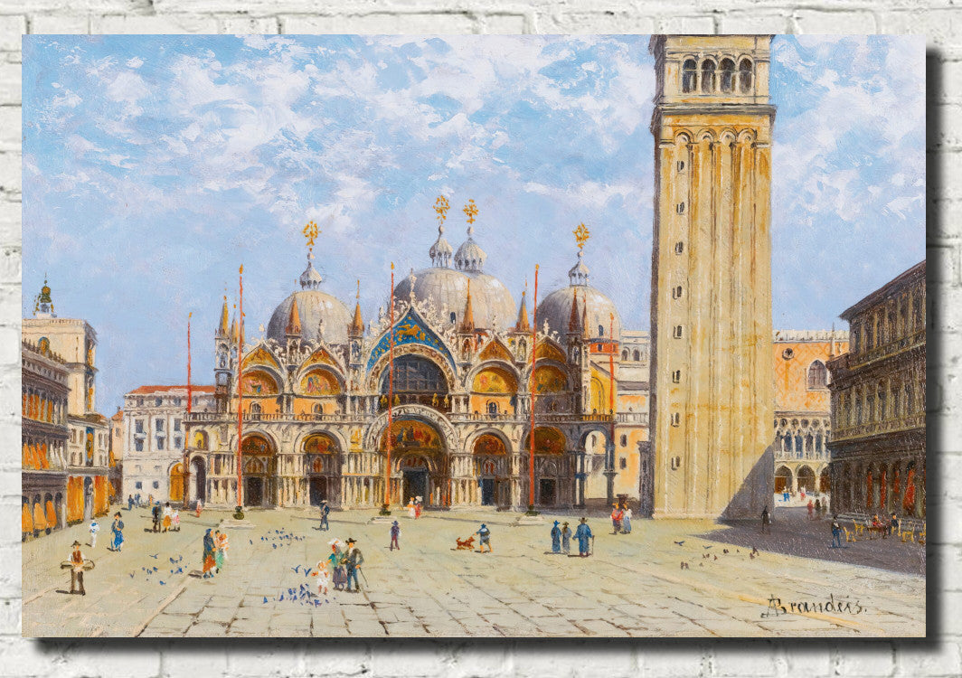 Basilica Di San Marco,  Antonietta Brandeis Fine Art Print