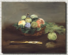 Édouard Manet, French Impressionist Fine Art Print : Basket of Fruit