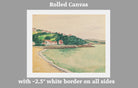 Basque coast landscape, Albert Marquet, Coastal Scene