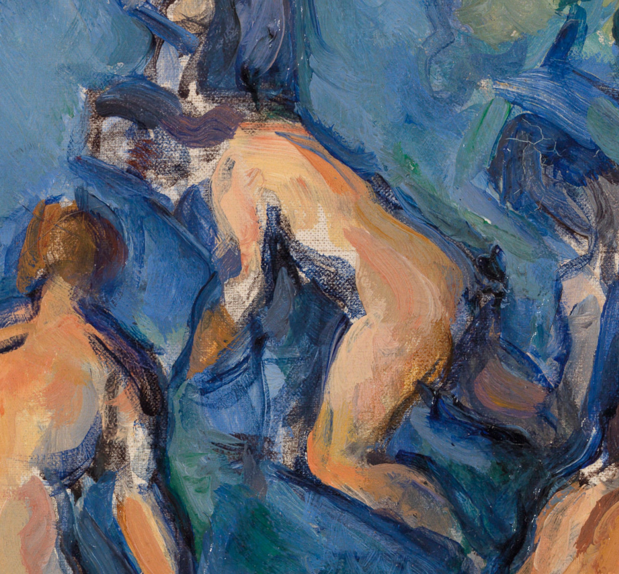 Paul Cézanne Post-Impressionist Fine Art Print, Bathers