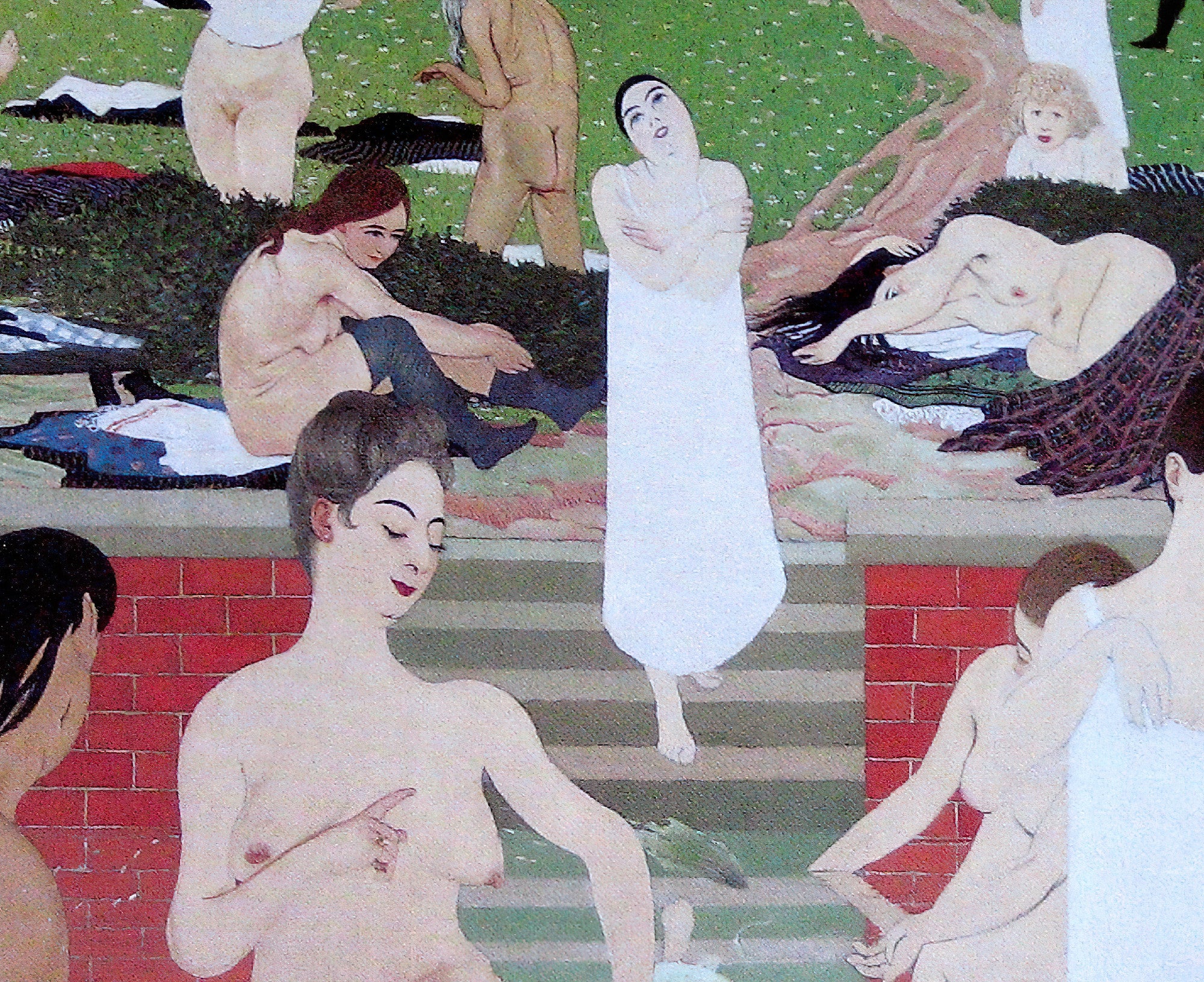 Bathers on a Summer Evening, Félix Vallotton