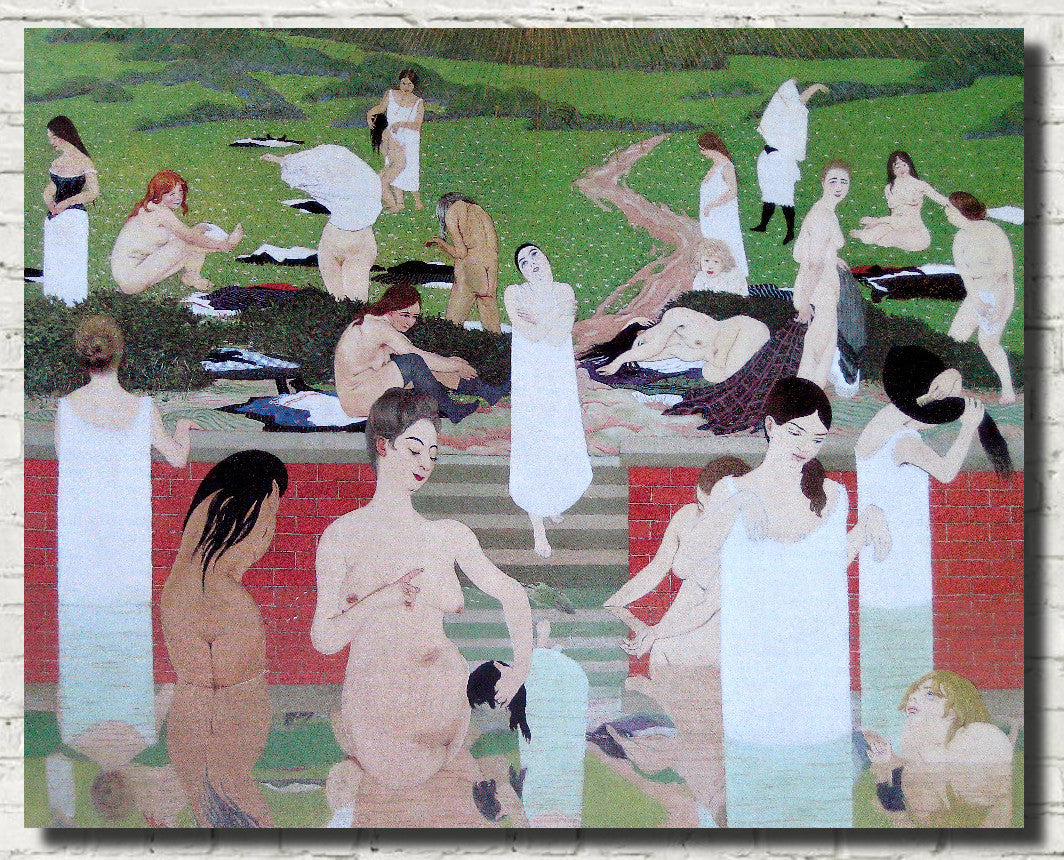 Bathers on a Summer Evening, Félix Vallotton