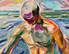 Edvard Munch Fine Art Print, Bathing Man