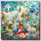 Joseph Stella Fine Art Print, Battle of Lights, Coney Island, Mardi Gras