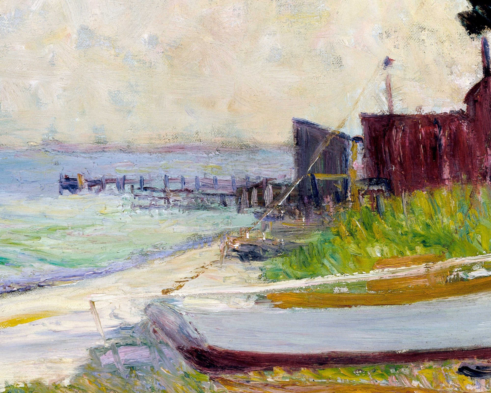 Beach Scene, William Glackens Fine Art Print