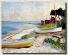 Beach Scene, William Glackens Fine Art Print