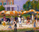 Beach Umbrellas at Blue Point, William Glackens Fine Art Print